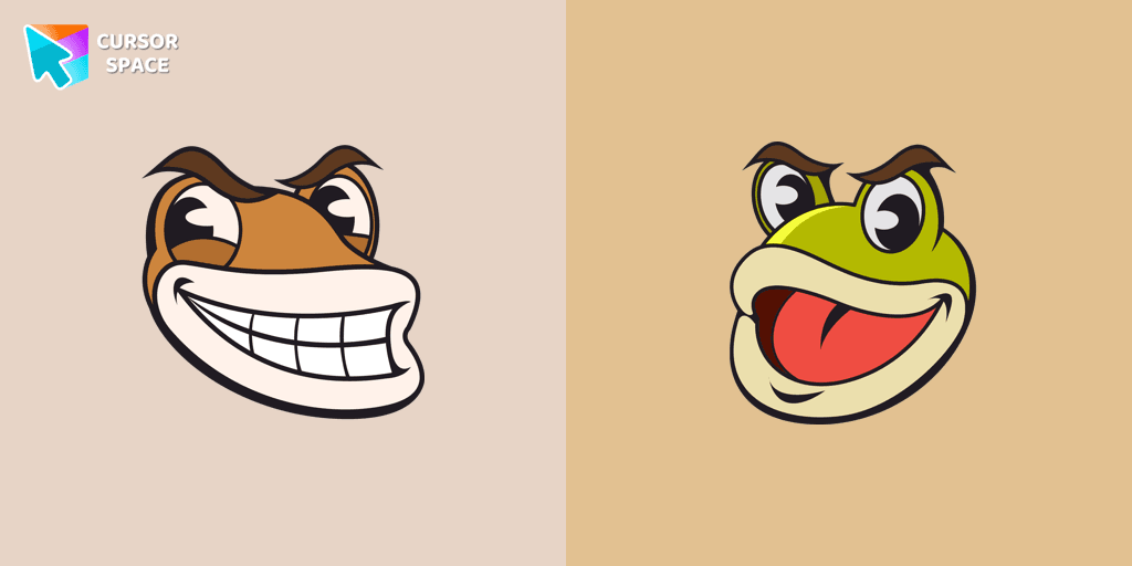 Ribby and Croaks cursor cursor pack